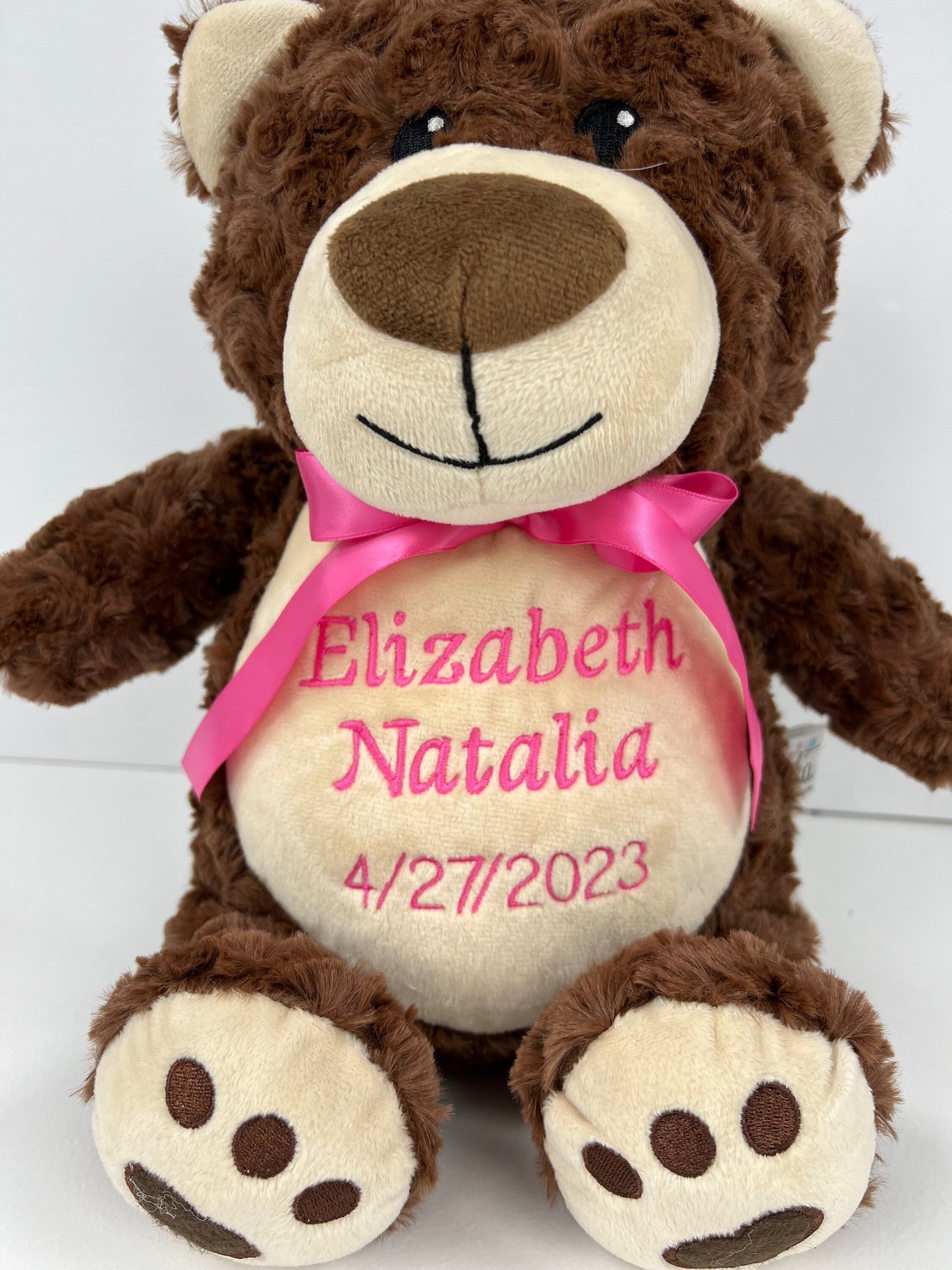 Ring Bearer Teddy Bear for Personalized Gift for Wedding Planner a Stuffed Animal Toy with Name