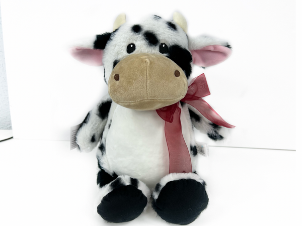 Personalized Cow in Black and White for Baby or Toddlers