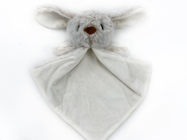 Personalized Bunny Lovey, Stuffed Bunny with Blanket, First Easter Gift, Easter Bunny