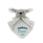 Personalized Bunny Lovey, Stuffed Bunny with Blanket, First Easter Gift, Easter Bunny