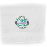 Personalized Embroidered Hand Towel – Custom Gift for Mom, Grandma, or Nana