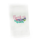 Personalized Embroidered Hand Towel – Custom Gift for Mom, Grandma, or Nana