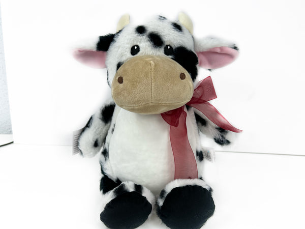 Personalized Cow in Black and White for Baby or Toddlers