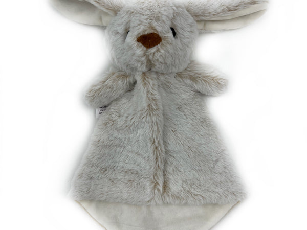 Personalized Bunny Lovey, Stuffed Bunny with Blanket, First Easter Gift, Easter Bunny