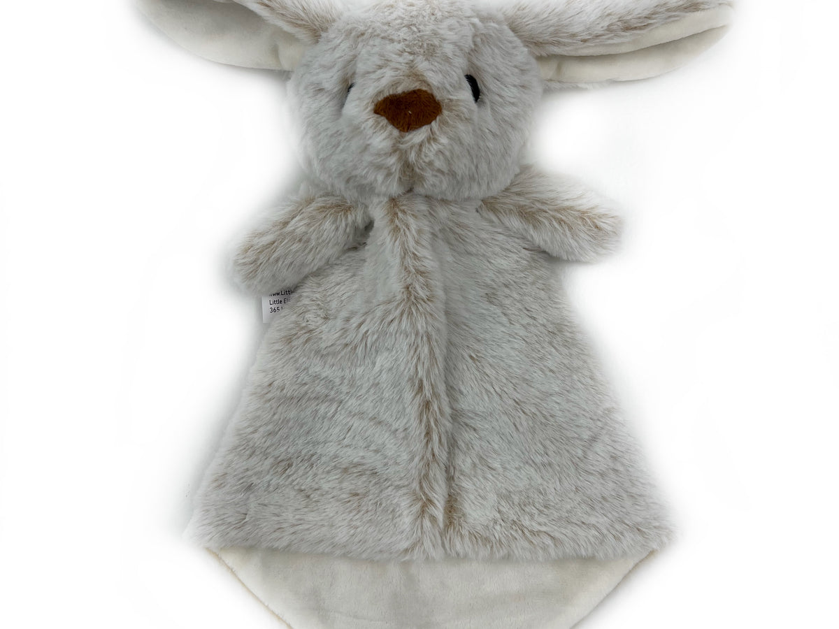 Personalized Bunny Lovey, Stuffed Bunny with Blanket, First Easter Gift, Easter Bunny