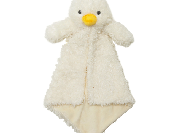 Personalized Duck Lovey, Yellow Ducky with Embroidered Name or Message