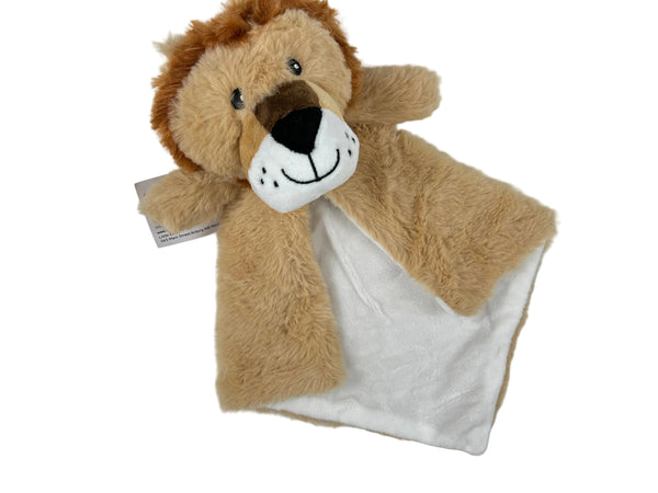 lion lovey in tan and brown