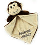 Personalized Monkey Lovey, First Birthday Gift