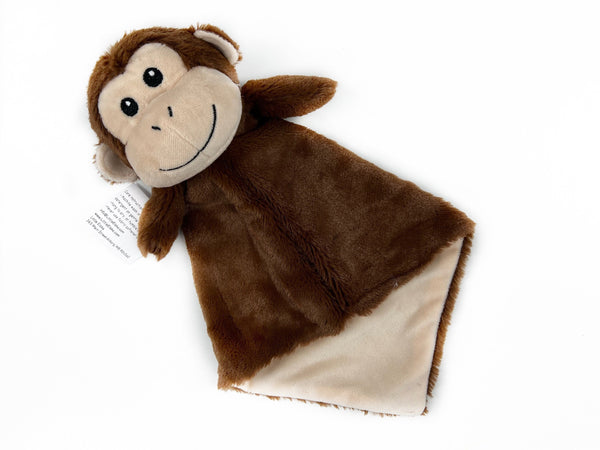 Personalized Monkey Lovey, First Birthday Gift