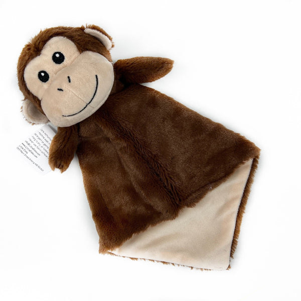 Personalized Monkey Lovey, First Birthday Gift