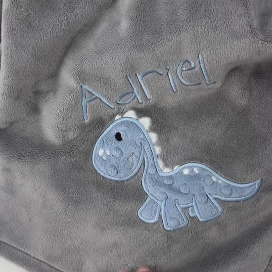 dino print gray video