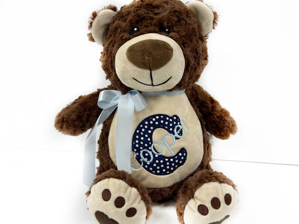 Ring Bearer Teddy Bear for Personalized Gift for Wedding Planner a Stuffed Animal Toy with Name