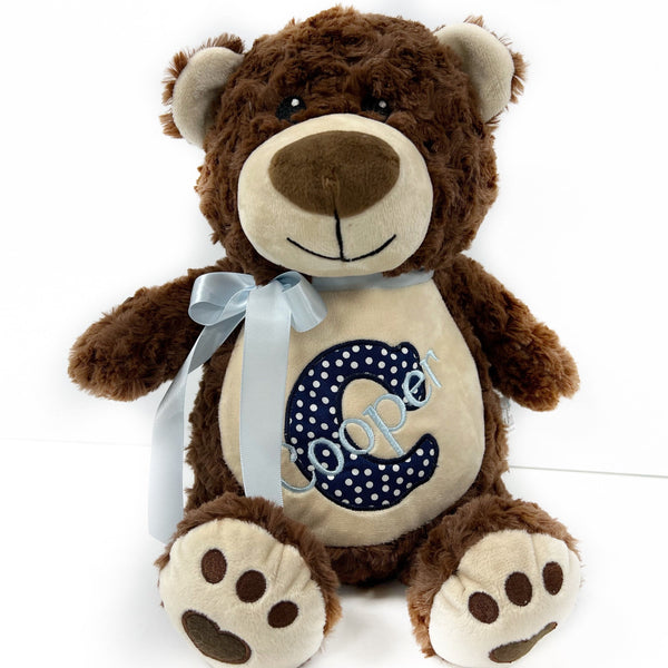 Ring Bearer Teddy Bear for Personalized Gift for Wedding Planner a Stuffed Animal Toy with Name